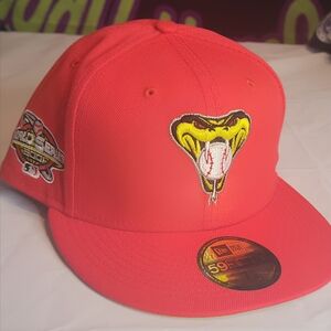 🔴SOLD🔴New Era 7 5/8 - Hat Club - Neon Arizona Diamondbacks